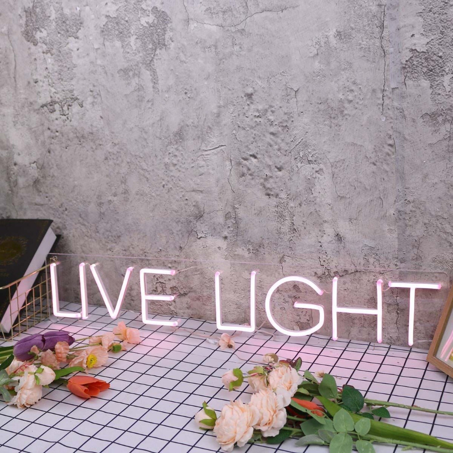 Live Light Purple Led Neon Sign - Shineneon