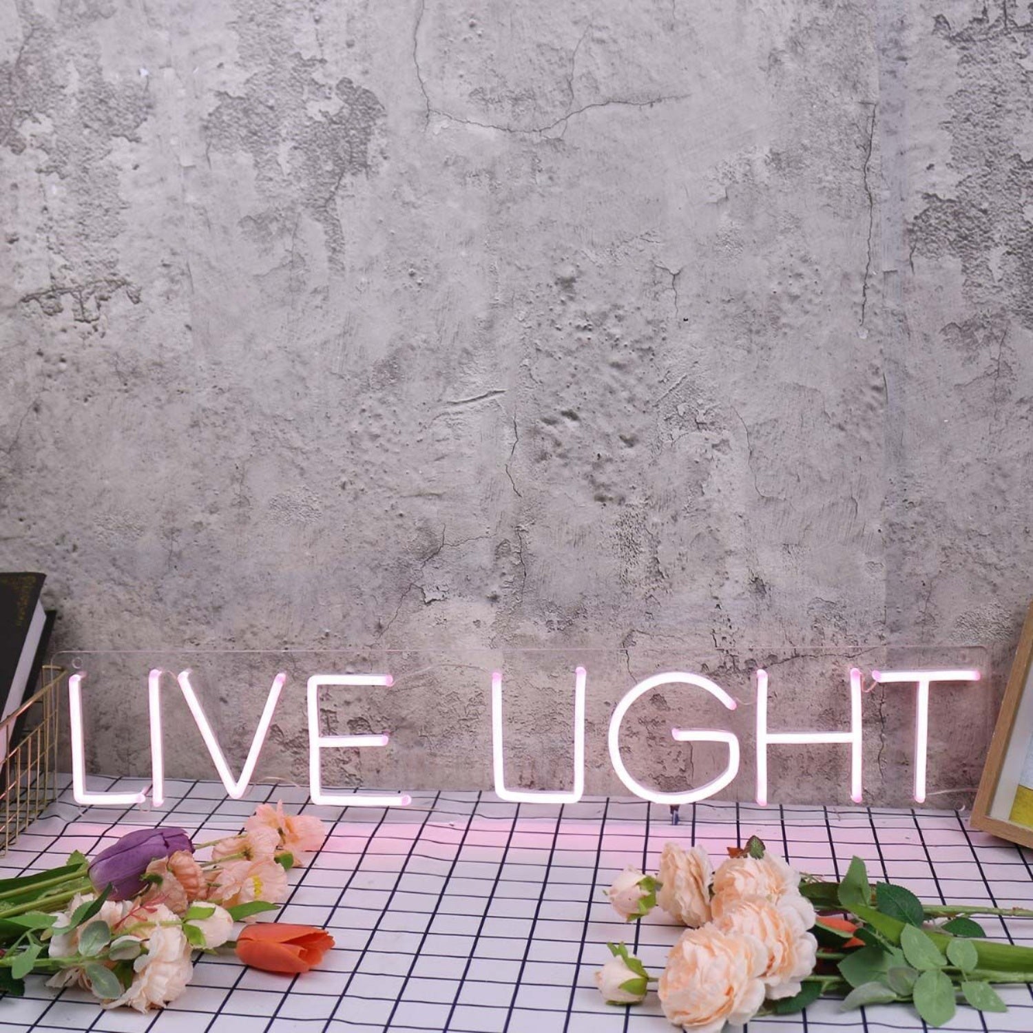 Live Light Purple Led Neon Sign - Shineneon