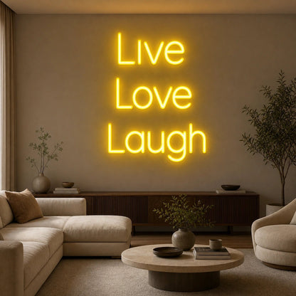 Live Love Laugh LED Neon Sign - Shineneon