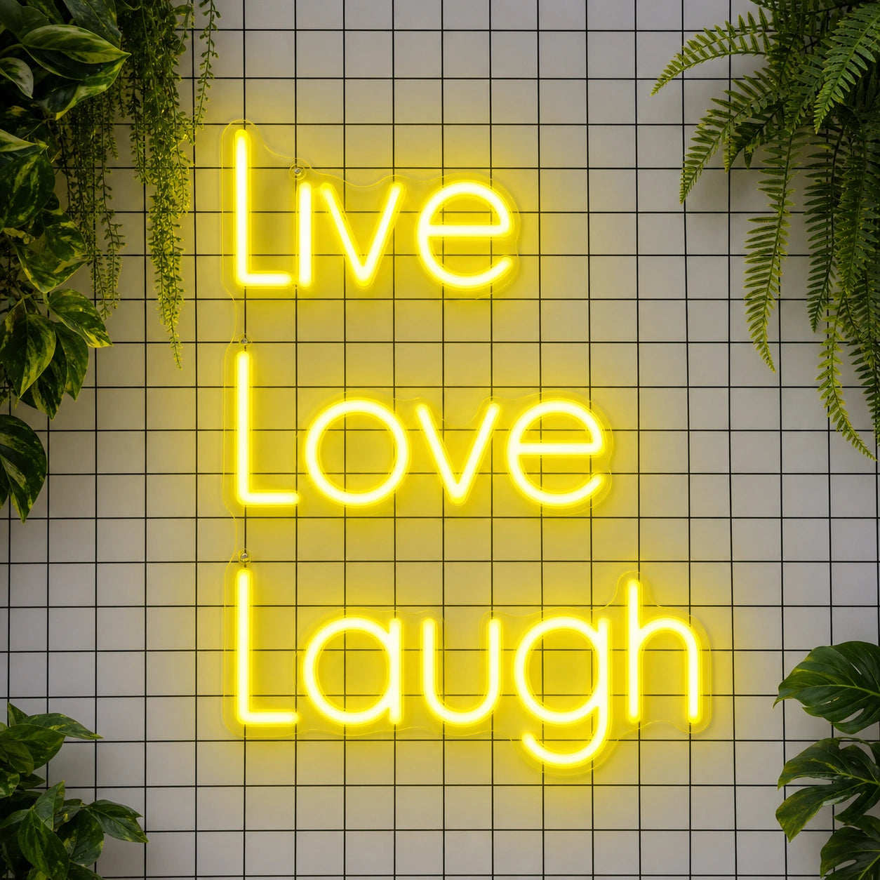 Live Love Laugh LED Neon Sign Garage Neon Sign main product image