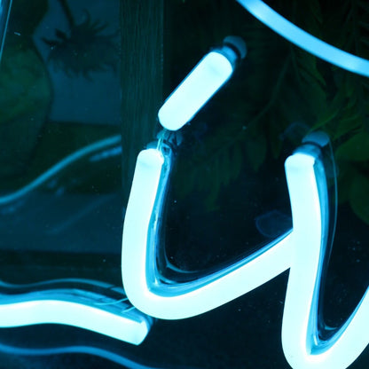 Live Mas Blue Led Neon Sign - Shineneon