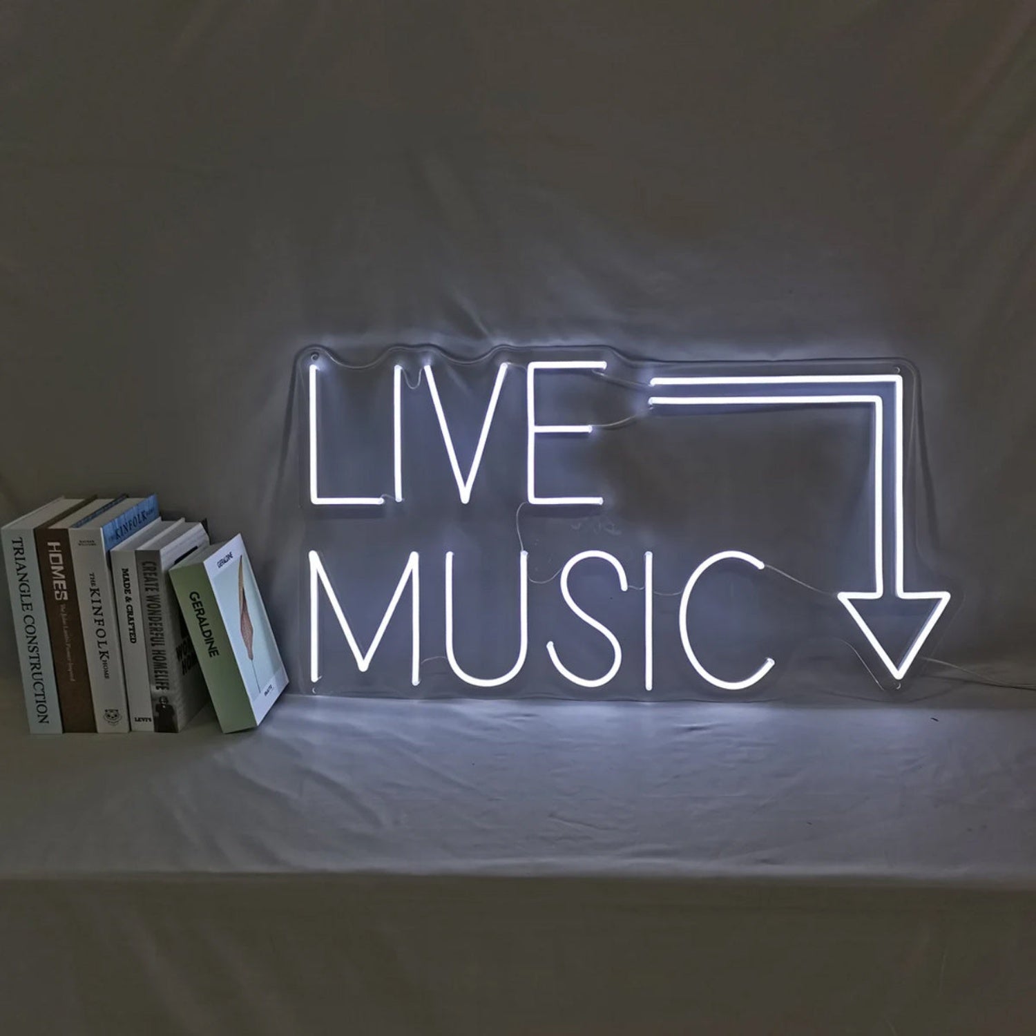 Live Music Neon Signmusic Studio Decorretro Home Decor | Shineneon