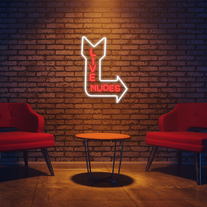 Live Nudes Led Neon Signs Wall Art | Shineneon