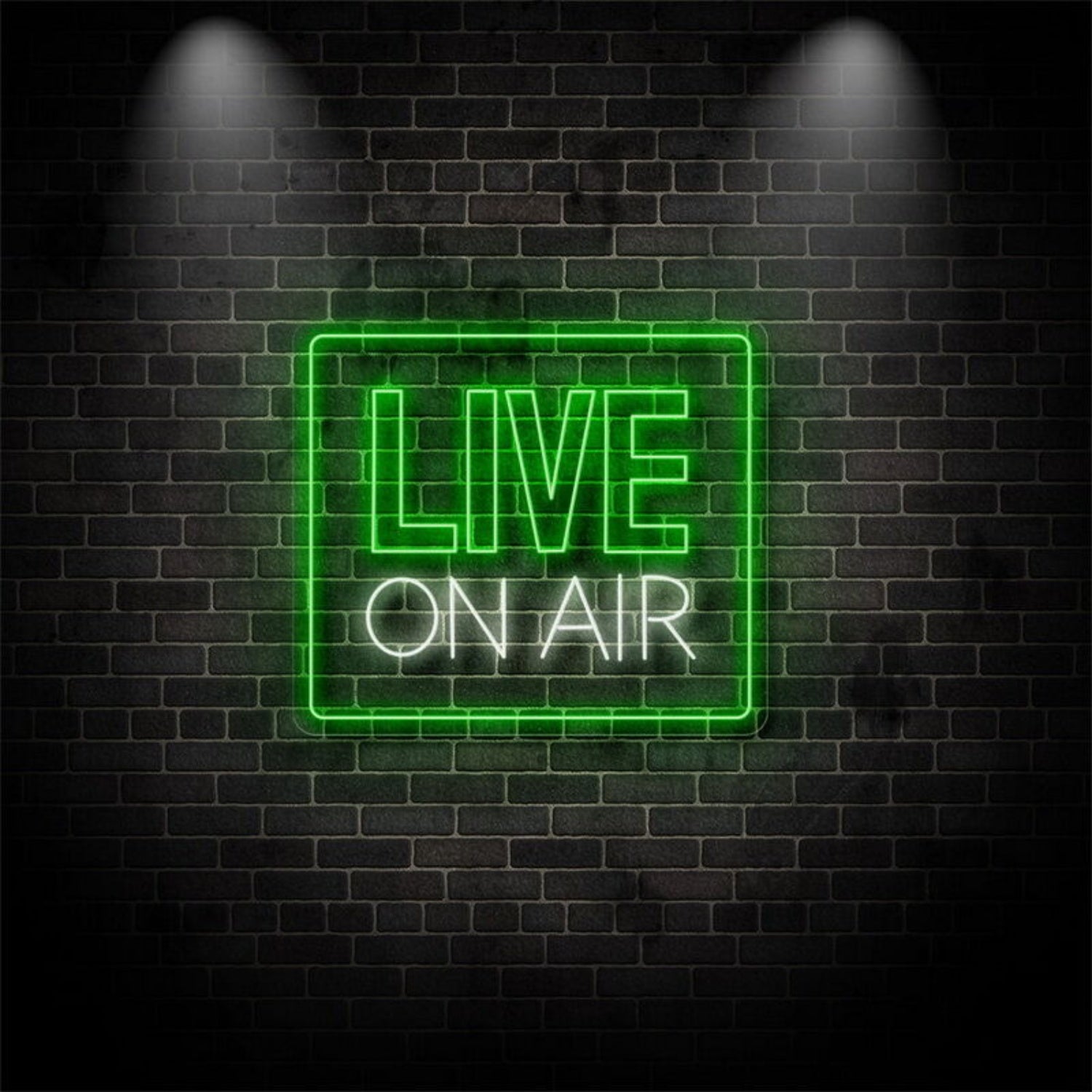 Live On Air Led Neon Sign For Studios And Broadcasting Spaces | Shineneon