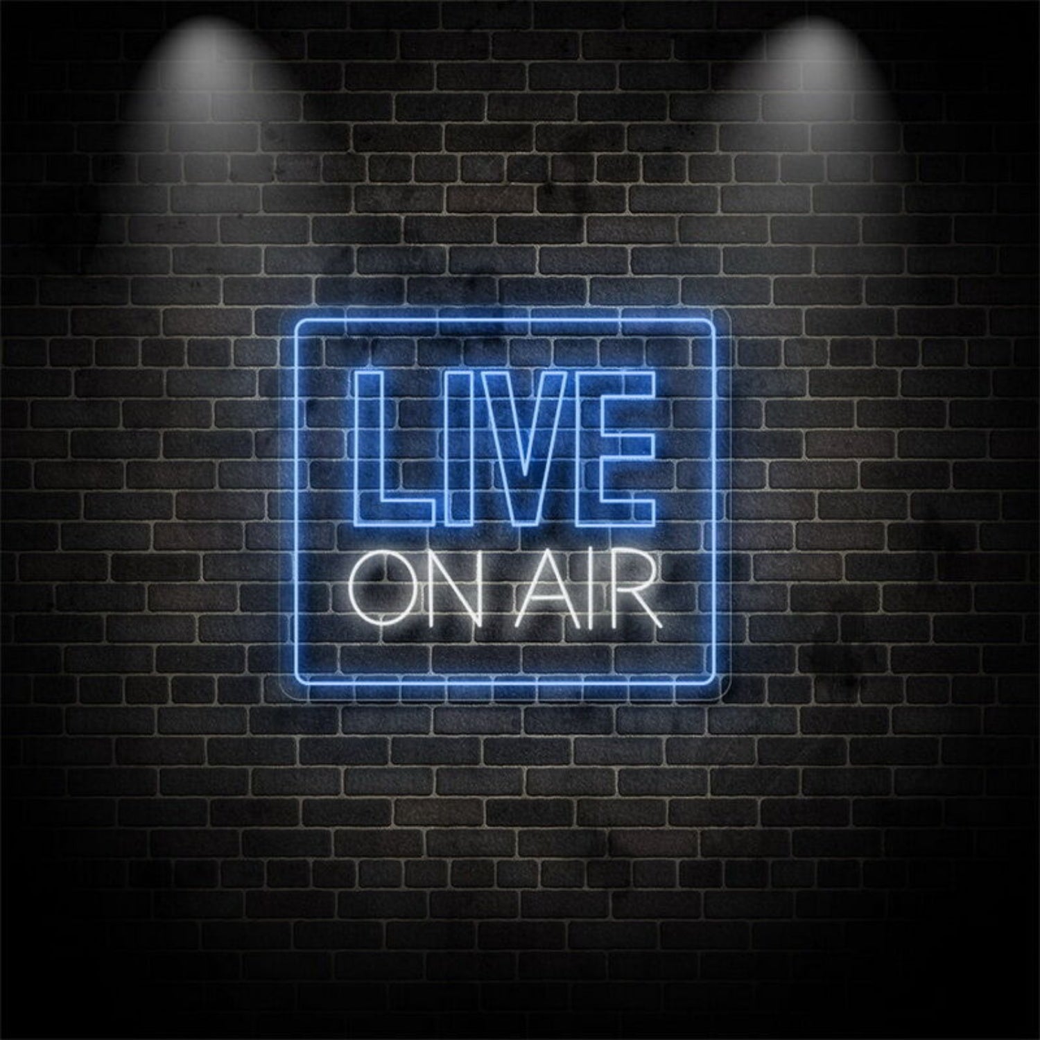 Live On Air Led Neon Sign For Studios And Broadcasting Spaces | Shineneon