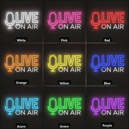 Live Room Decor LED Neon Sign Garage Neon Sign color grid