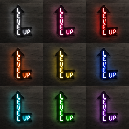 Live Up Wall Decor LED Neon Sign - 05 Color Grid