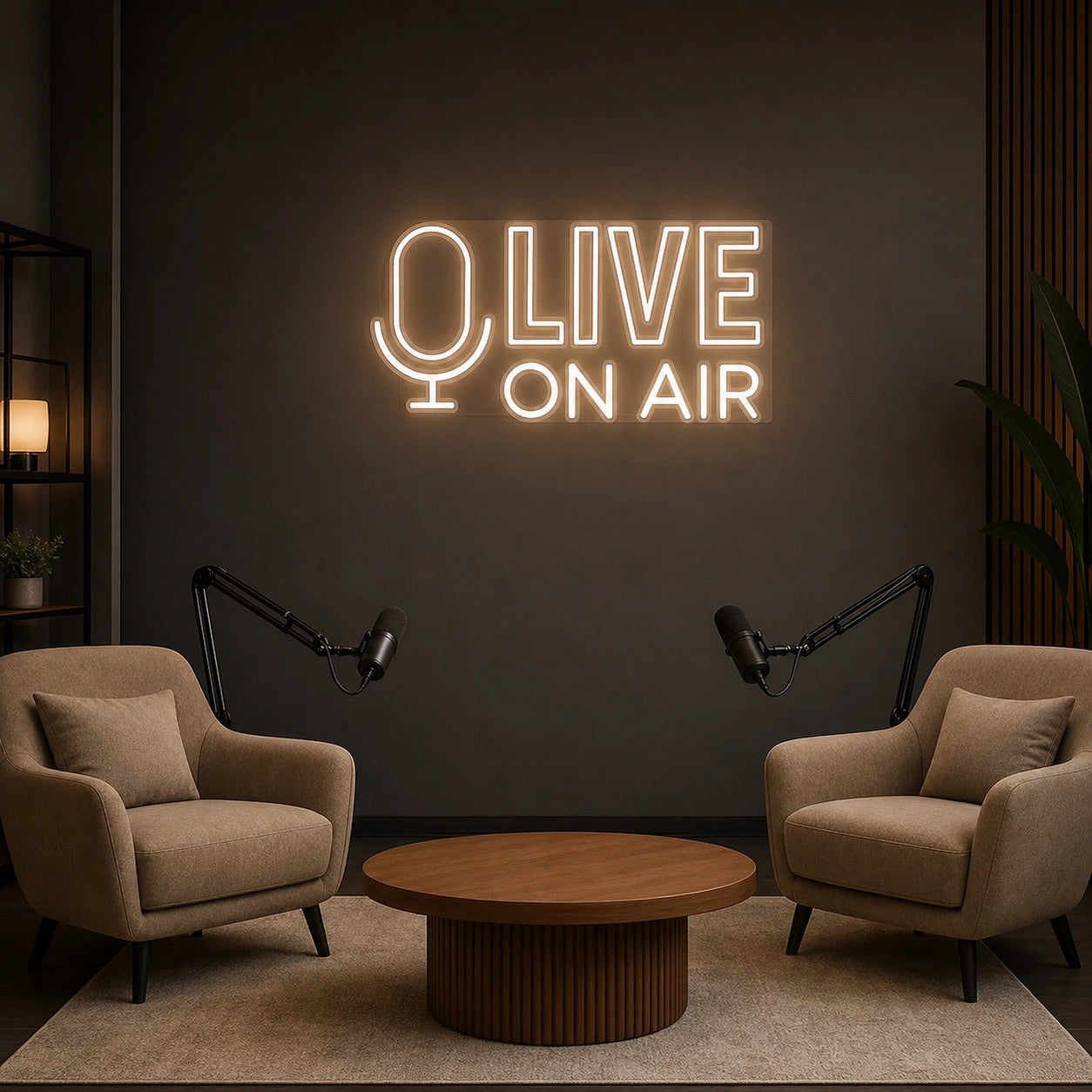Live Wall Art LED Neon Sign Man Cave Neon Sign size image