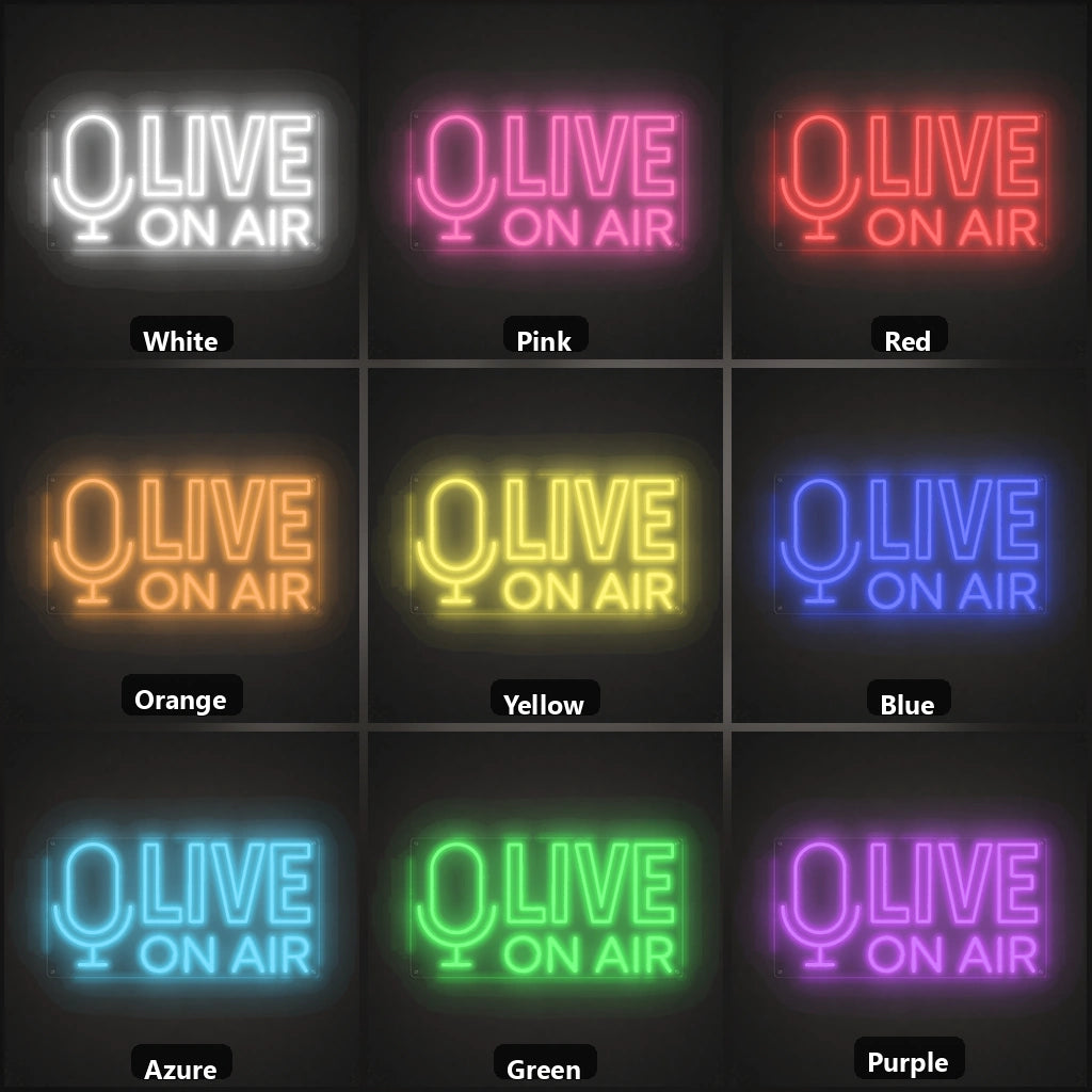 Live Wall Art LED Neon Sign Man Cave Neon Sign color grid