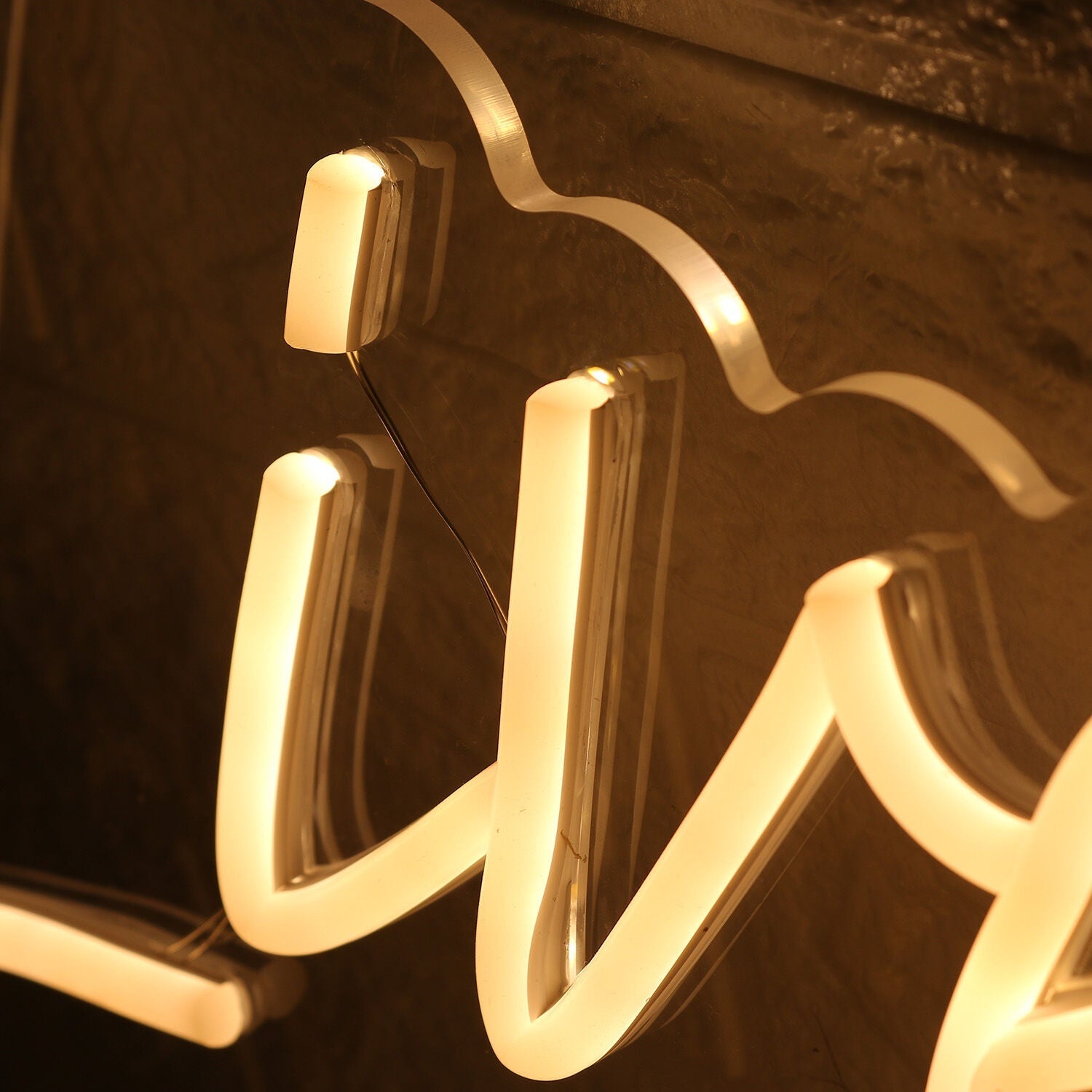 Live Your Like Find Your Joy Yellow Led Neon Sign - Shineneon