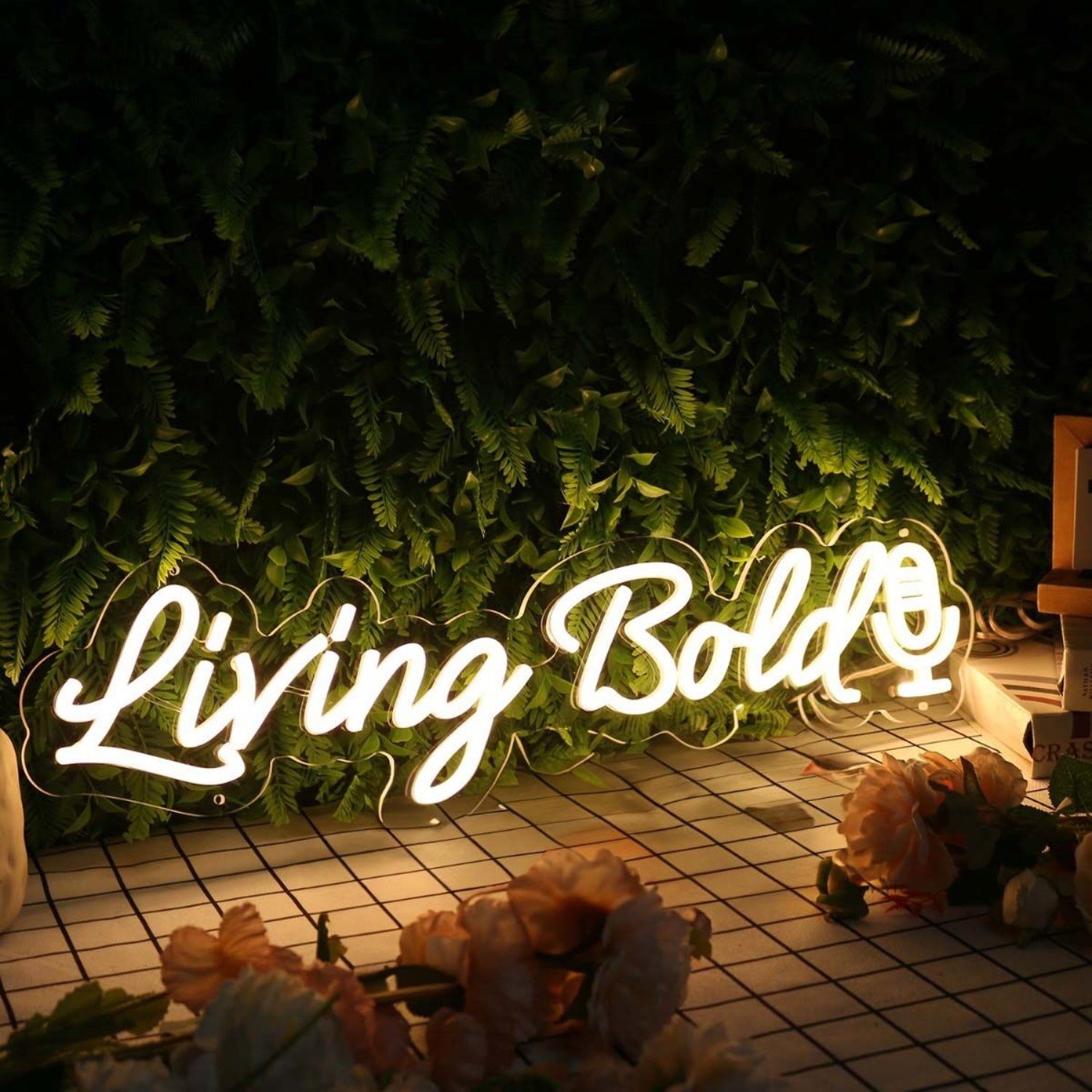 Living Bold Yellow Led Neon Sign - Shineneon