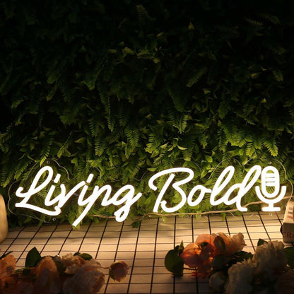 Living Bold Yellow Led Neon Sign - Shineneon