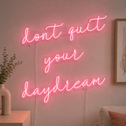 Living Room Square Wall Decor LED Neon Sign Home Art main product image