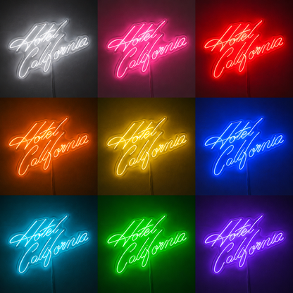 Living Room Wall Decor LED Neon Sign Wall Art color grid