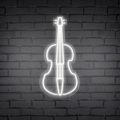 Living Space Music Studio Or Next Event With The Cello Music Neon Sign | Shineneon