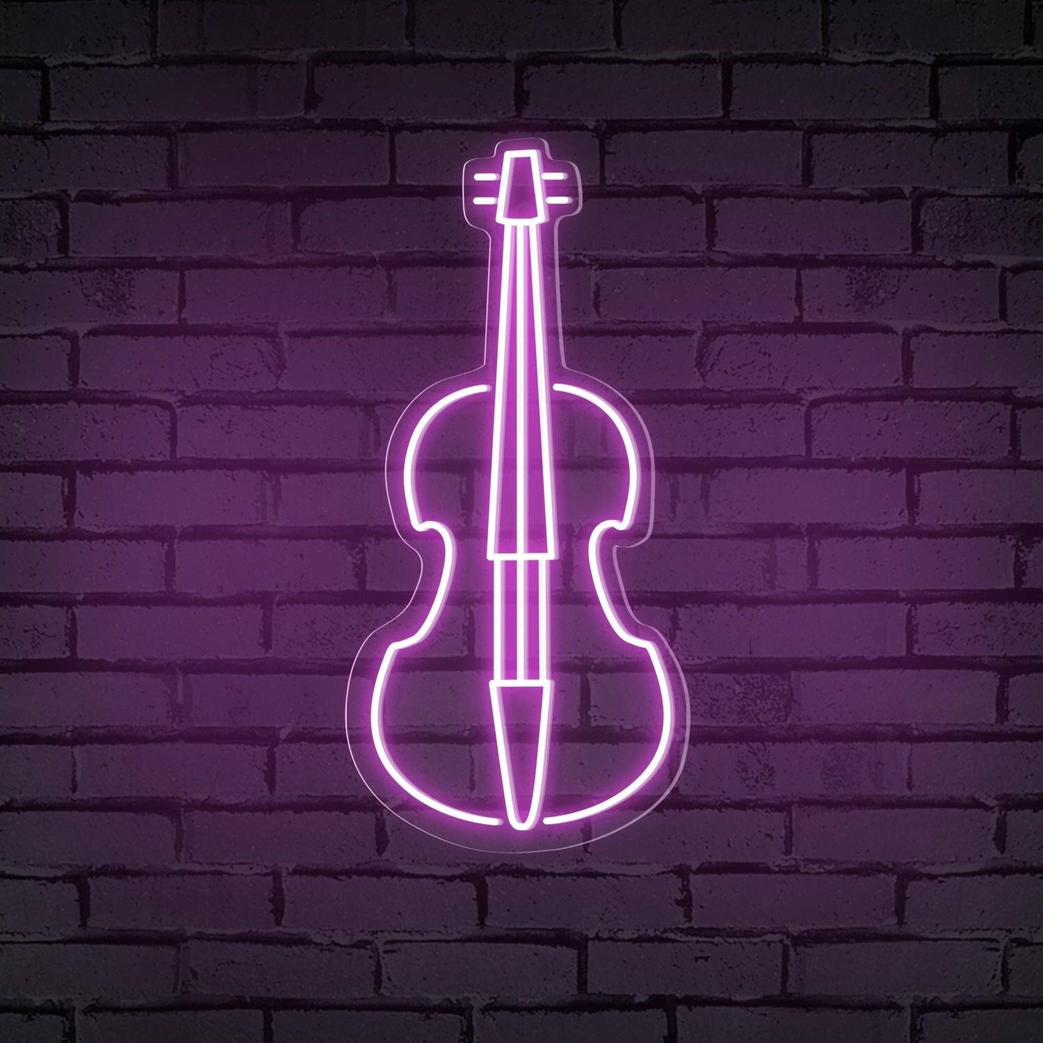 Living Space Music Studio Or Next Event With The Cello Music Neon Sign | Shineneon