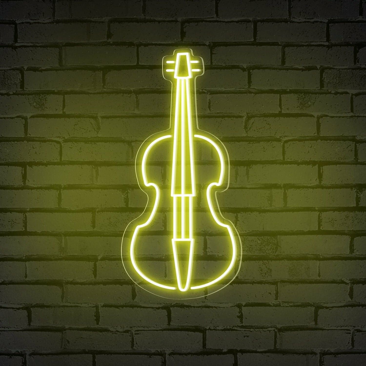 Living Space Music Studio Or Next Event With The Cello Music Neon Sign | Shineneon