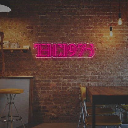 Living Spacenext Big Event 1975 Led Neon Sign | Shineneon