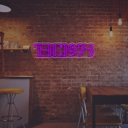 Living Spacenext Big Event 1975 Led Neon Sign | Shineneon