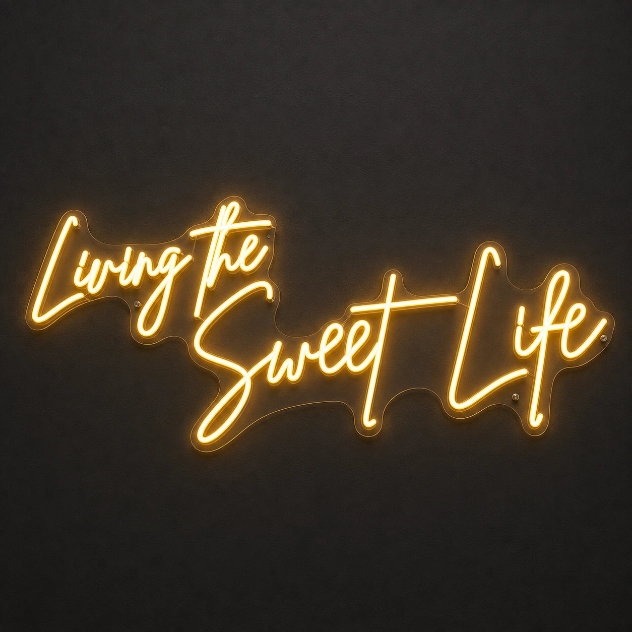 Living The Sweet Life LED Neon Sign Home Garage Wall Decoration main product image