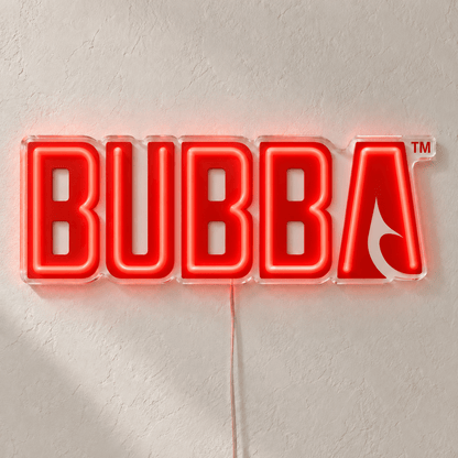 Lizzi's Custom LED Neon Sign - BUBBA 12inch - Shineneon