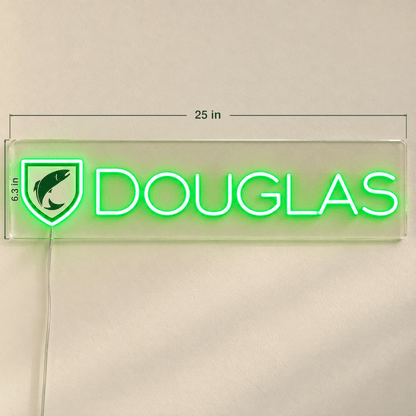Lizzi's Custom LED Neon Sign - Douglas 18inch - Shineneon