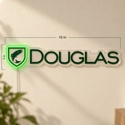 Lizzi's Custom LED Neon Sign - Douglas 18inch - Shineneon