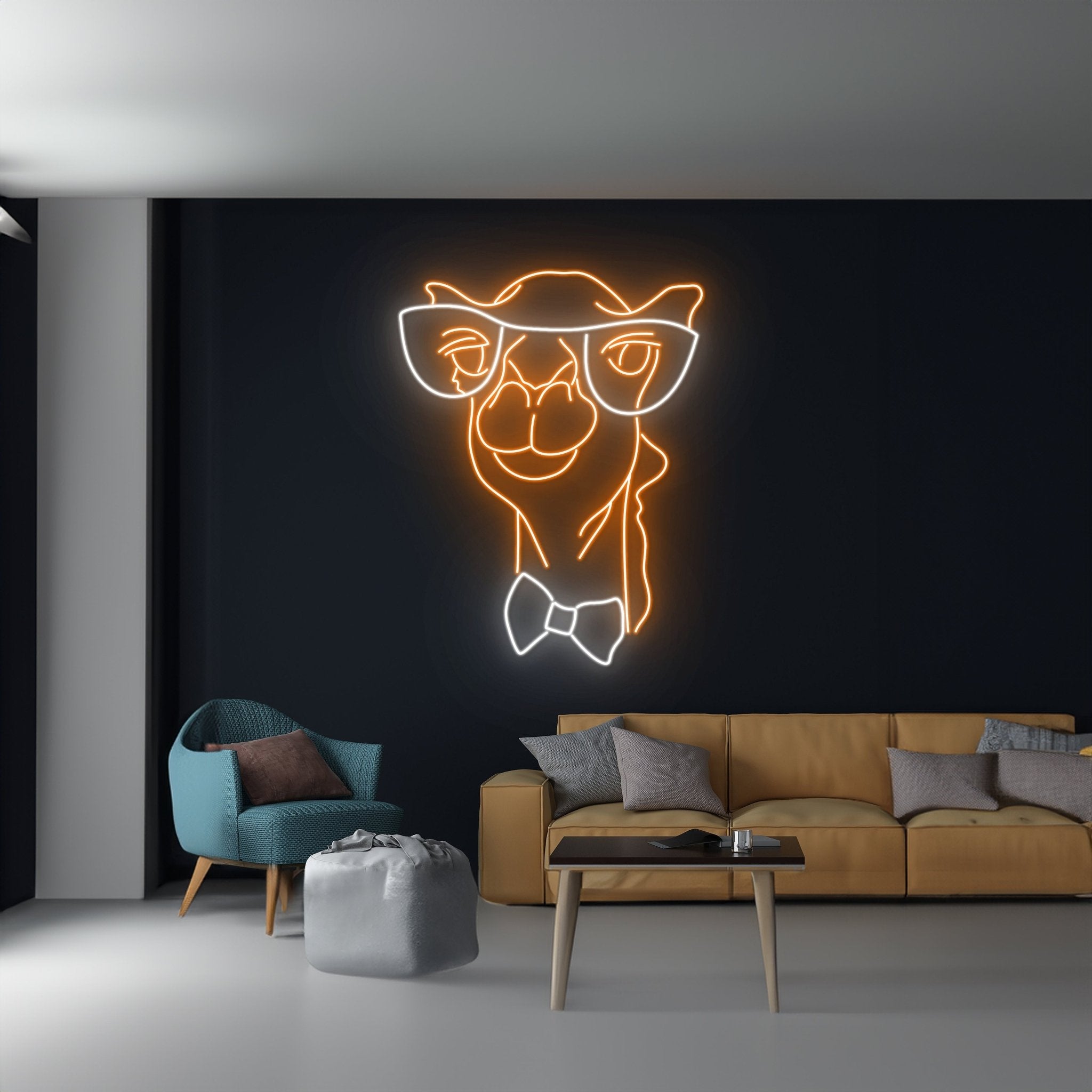 Llama Neon Sign Animal Wall Room Art Decor - Shineneon