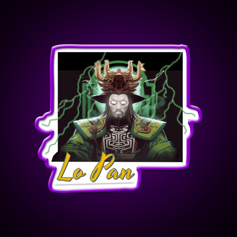 Lo Pan Asian Cultural Led Neon Sign Rgb Color - Shineneon