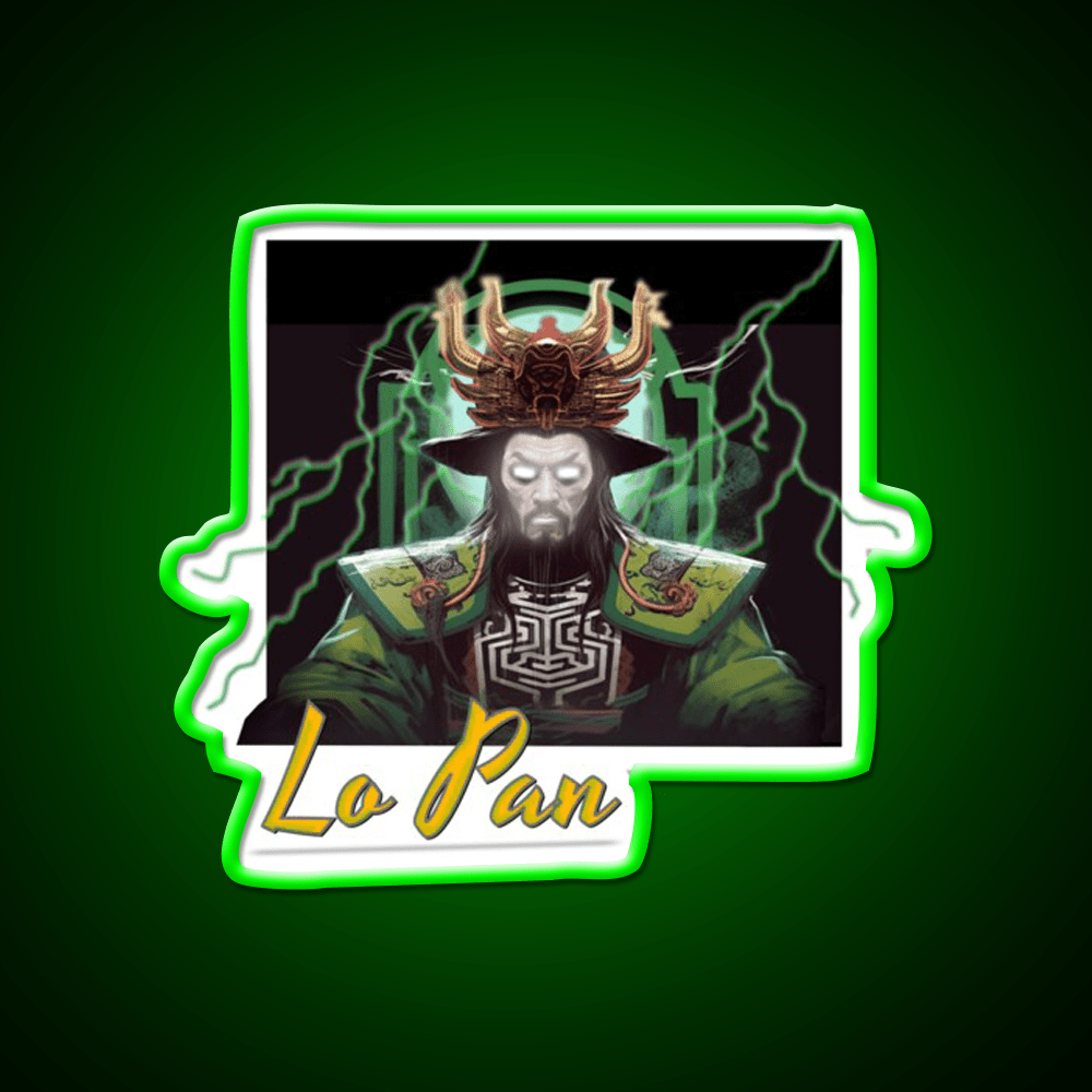 Lo Pan Asian Cultural Led Neon Sign Rgb Color - Shineneon