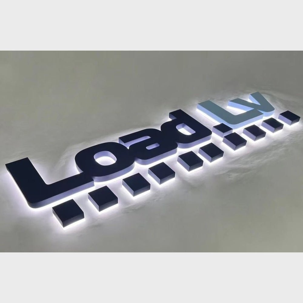 Load Lv 3D Backlit Channel Letters Led Light Sign - Shineneon