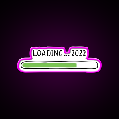 Loading For Gamer Friends Man Cave Bar Led Neon Sign Bar Decor Rgb Color - Neon sign mounted on wall in room