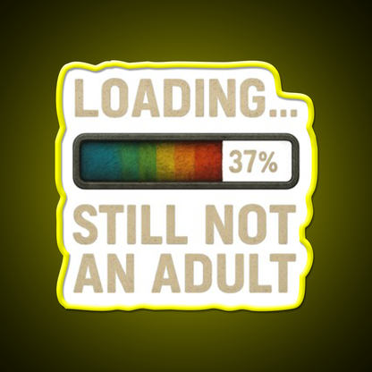 Loading Still Not An Adult Man Cave Bar Led Neon Sign Rgb Color