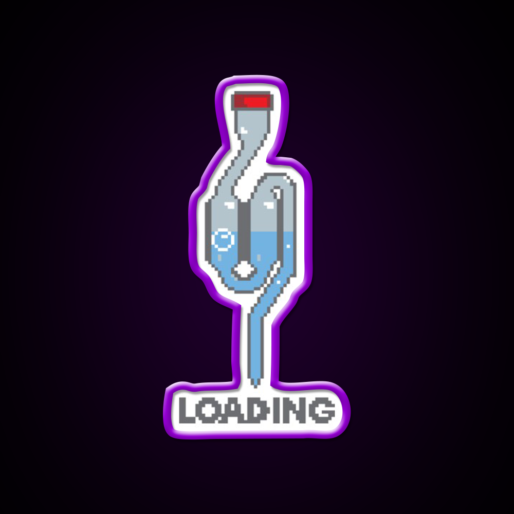 Loading Time May Vary Beer Bar Decor Led Neon Sign Rgb Color - LED neon sign view 9