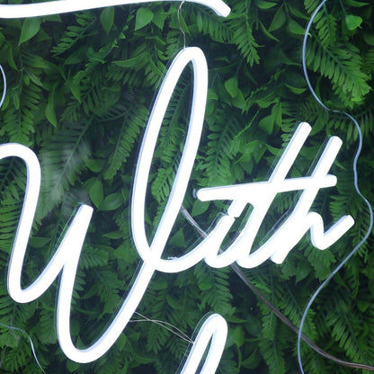 Loans With Luis White Led Neon Sign - Shineneon