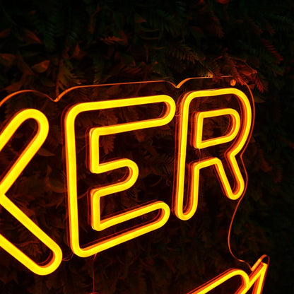 Locker Room Yellow Led Neon Sign | Shineneon