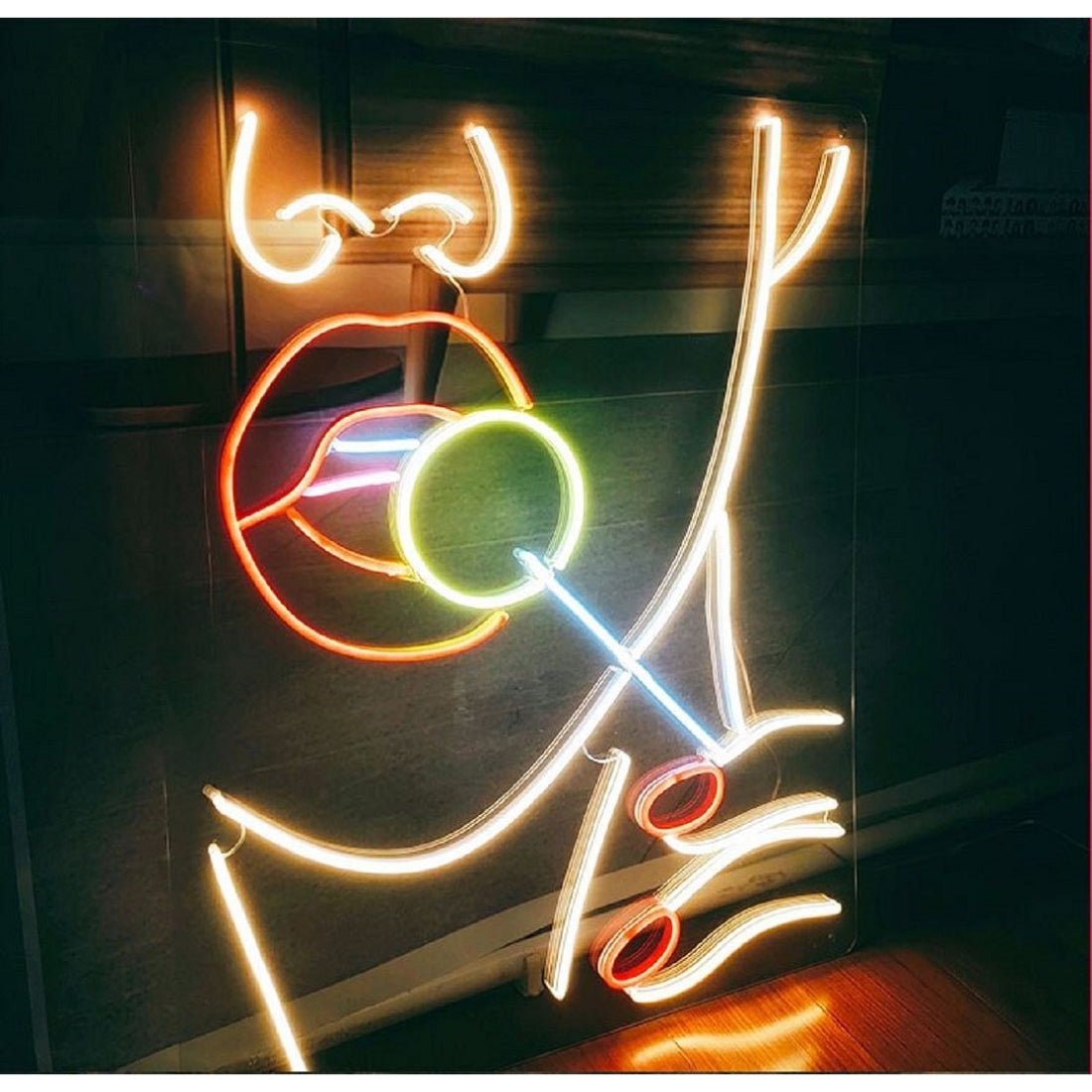 Lollipop Girl Led Sign Business Neon Sign - Shineneon