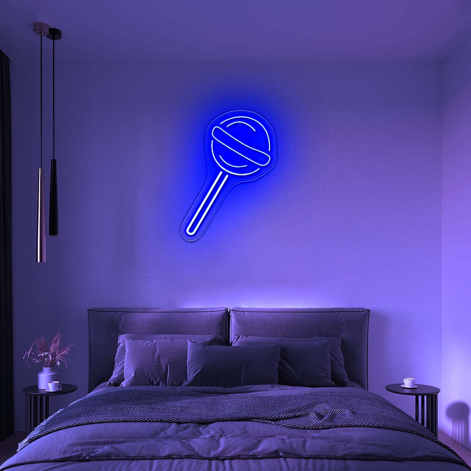 Lollipop Neon Sign Candy Shop Wall Decor Neon Sign For Sale
