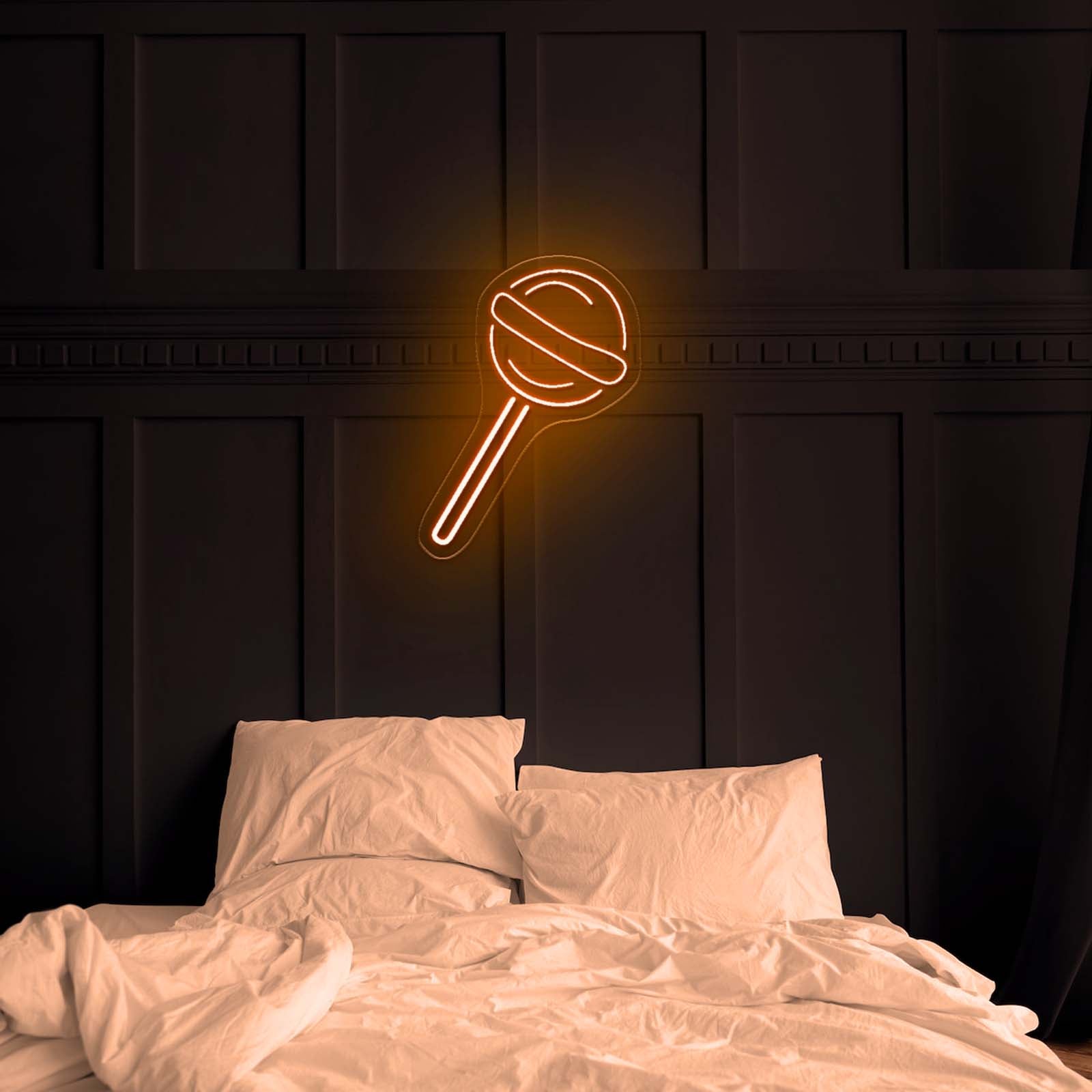 Lollipop Neon Sign Candy Shop Wall Decor Neon Sign For Sale