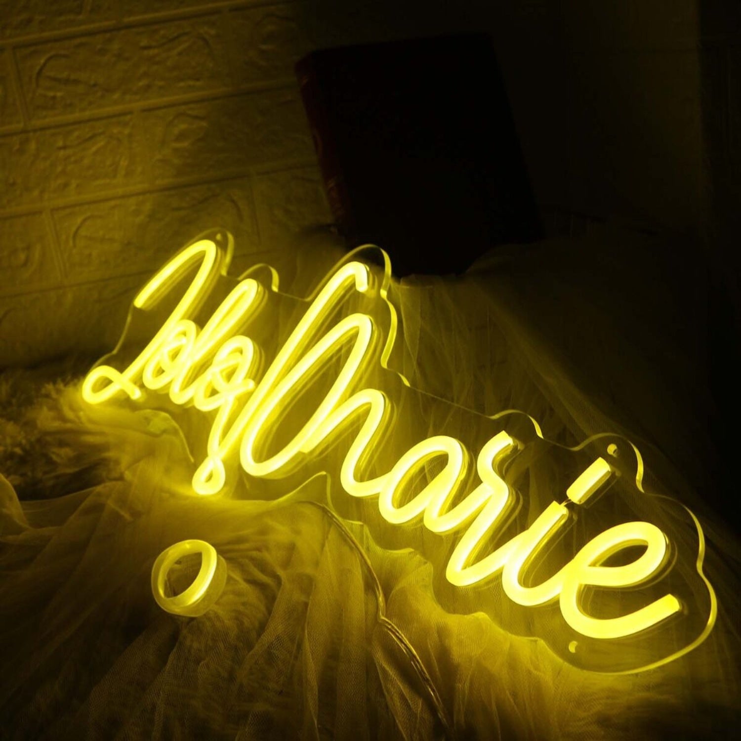 Lolo Marie Yellow Led Neon Sign - Shineneon