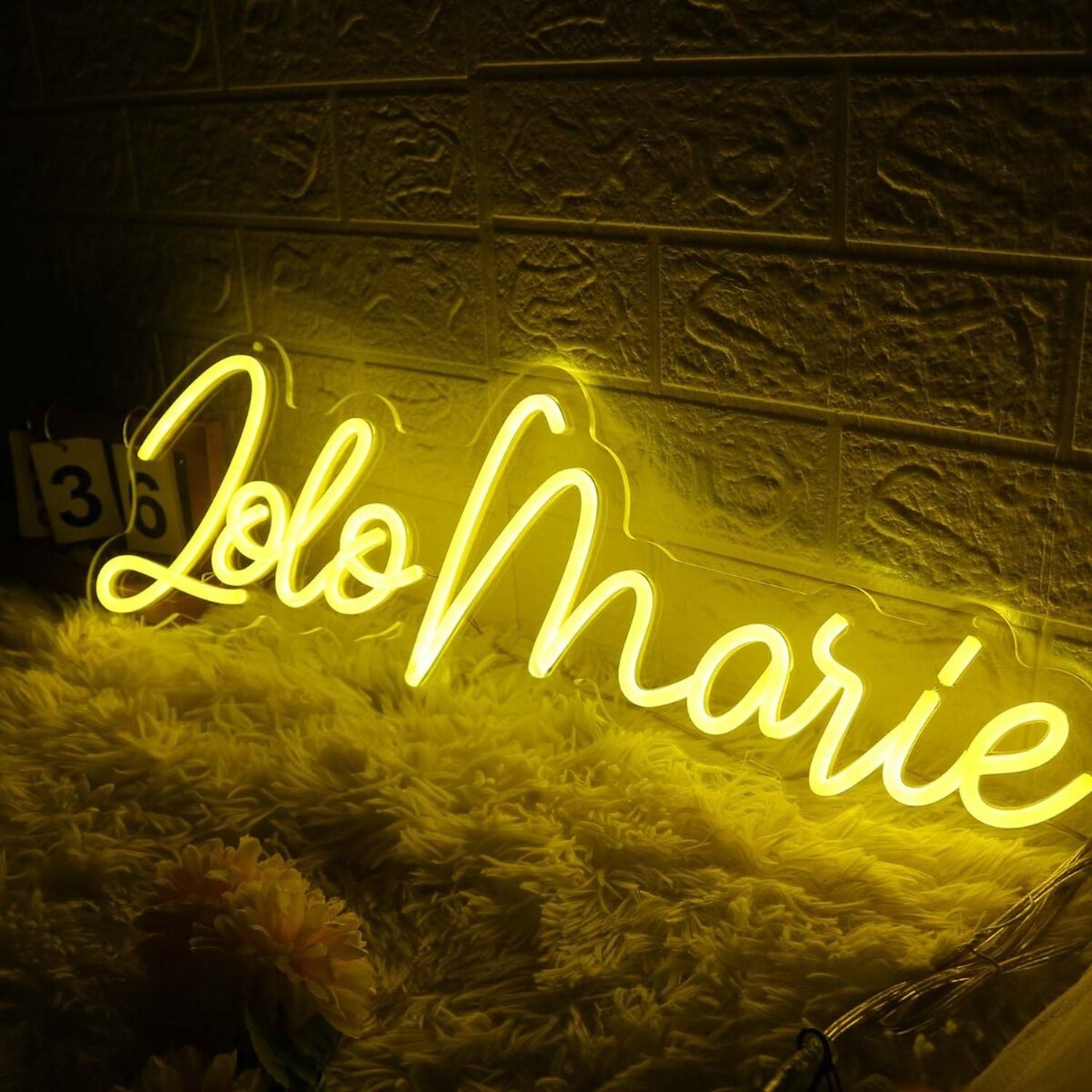 Lolo Marie Yellow Led Neon Sign - Shineneon