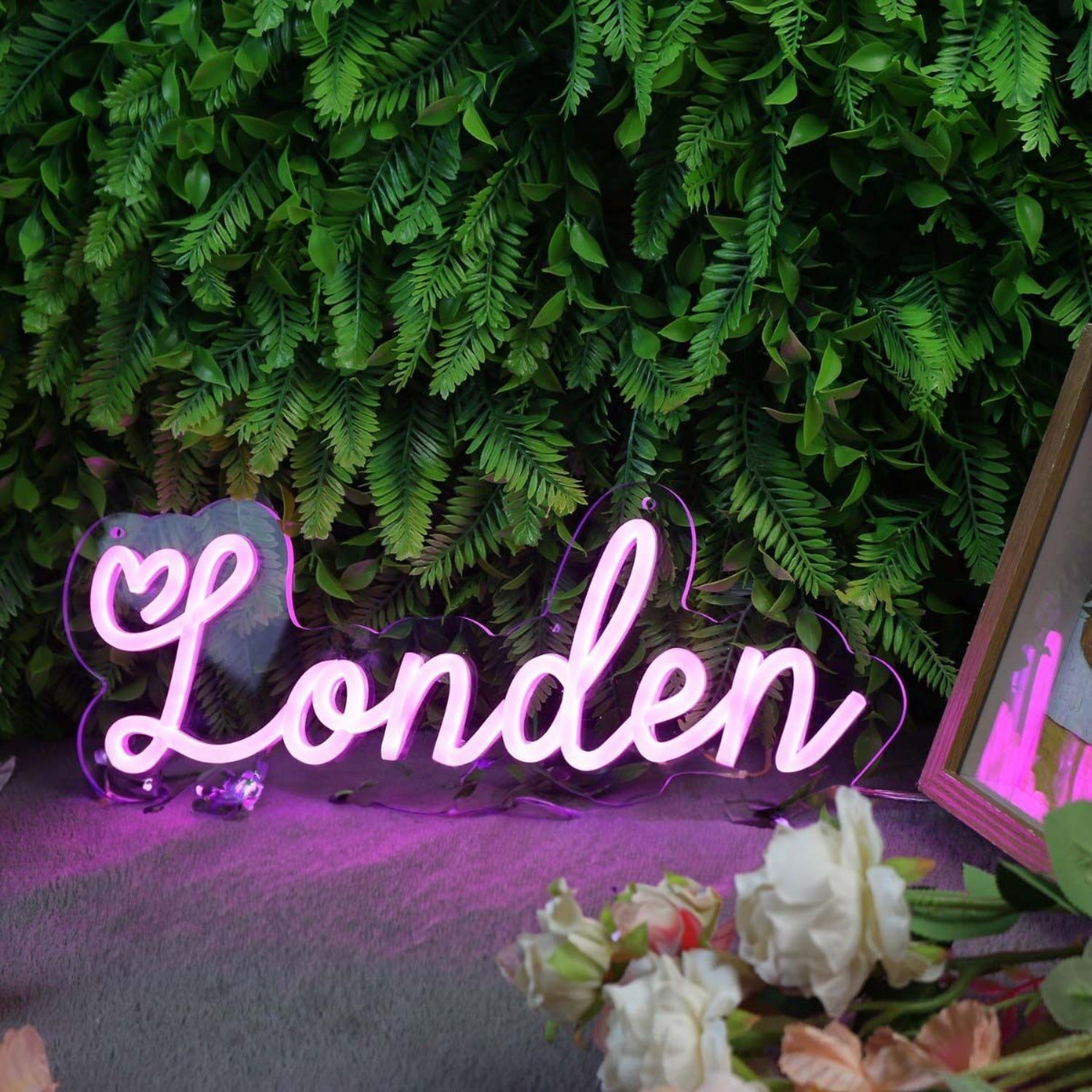 Londen Pink Led Neon Sign - Shineneon