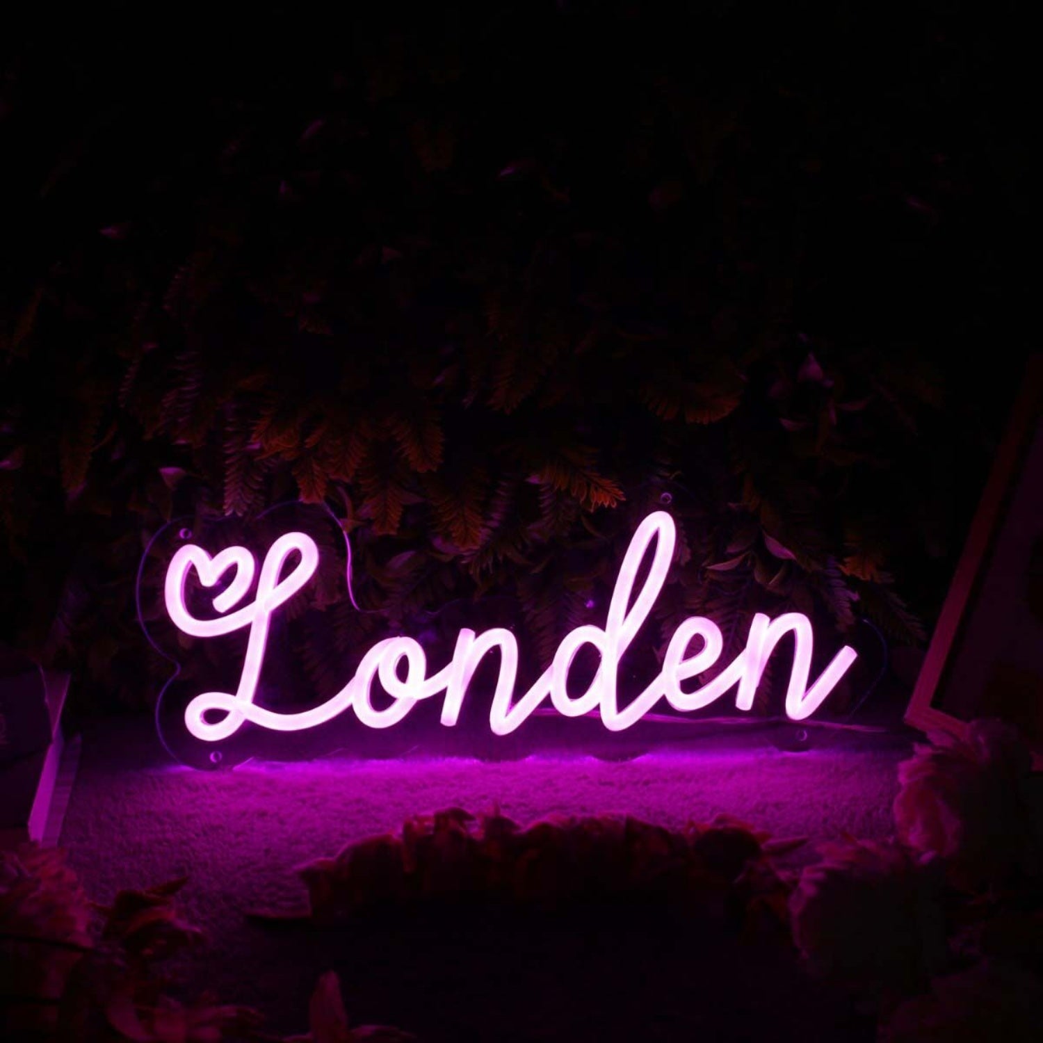Londen Pink Led Neon Sign - Shineneon
