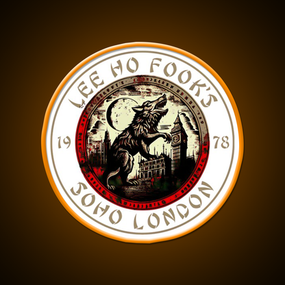 London Food China Style 1978 Asian Cultural Led Neon Sign Rgb Color