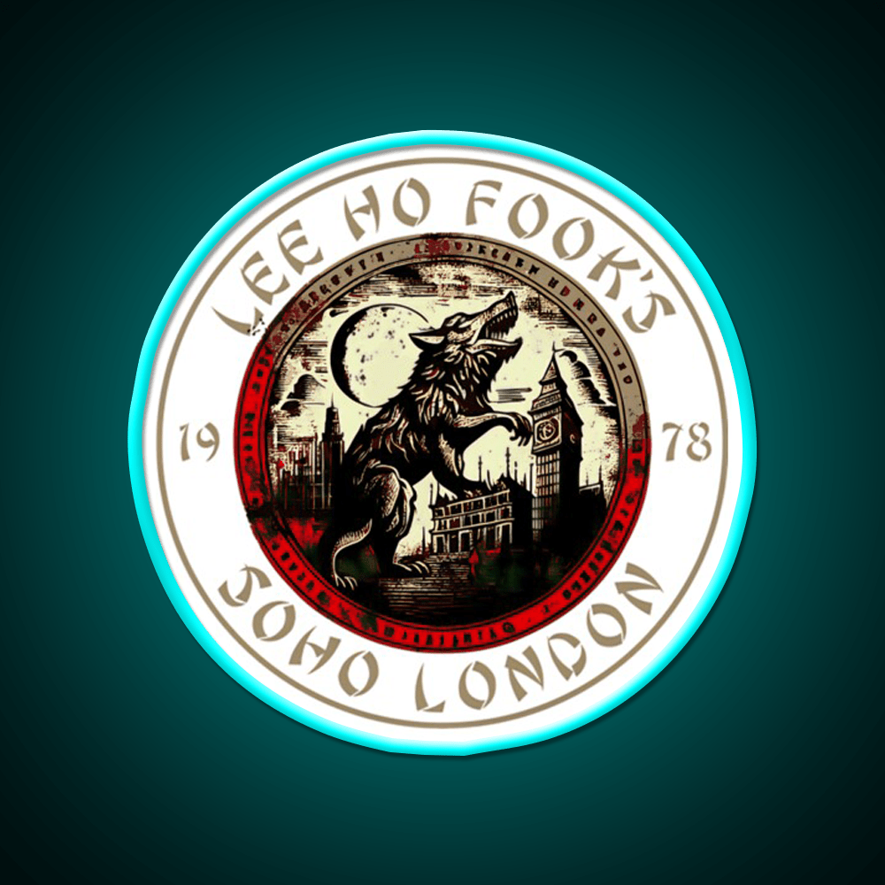 London Food China Style 1978 Asian Cultural Led Neon Sign Rgb Color - Shineneon