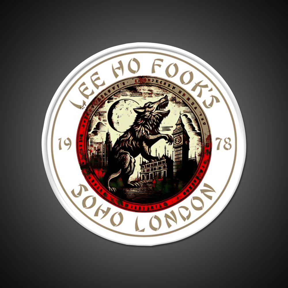 London Food China Style 1978 Asian Cultural Led Neon Sign Rgb Color