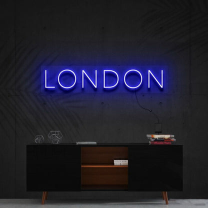 London Led Neon Sign Ftravel Lovers | Shineneon