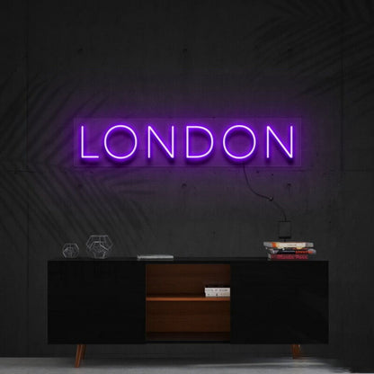 London Led Neon Sign Ftravel Lovers | Shineneon