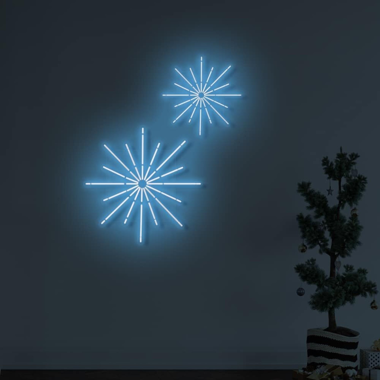 Long Chirstmas Star Led Neon Sign | Shineneon