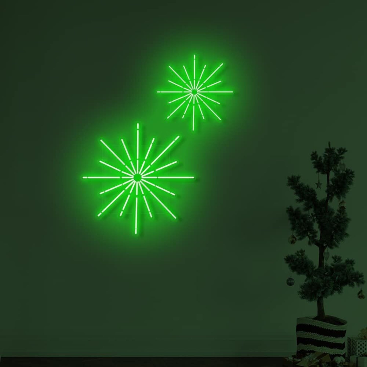 Long Chirstmas Star Led Neon Sign | Shineneon